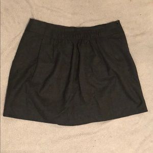 J.Crew Factory Grey Wool Skirt